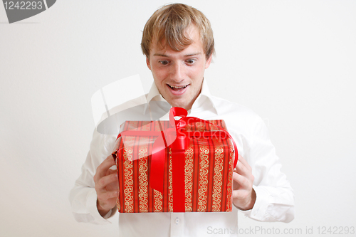 Image of Presenting a gift