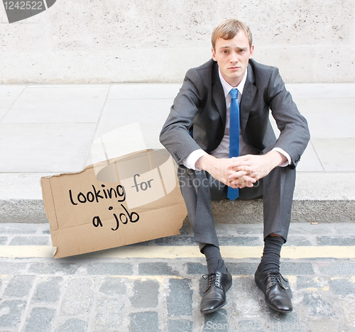 Image of Fired businessman