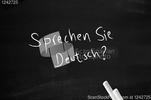 Image of Sprechen sie Deutsch