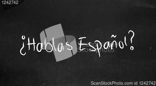 Image of Hablas espanol?