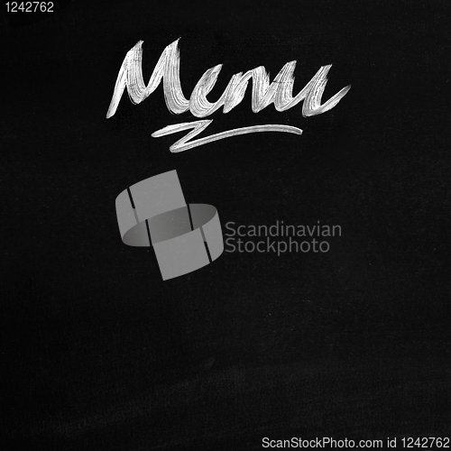 Image of Menu
