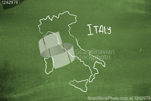 Image of Italian map