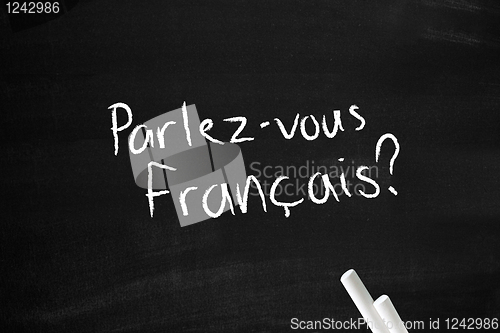 Image of Parlez-vous francais