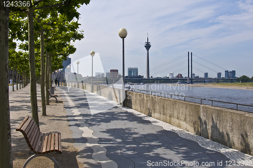 Image of Rhine promenade