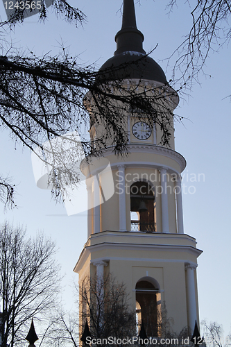 Image of Belltower. An orthodox cathedral