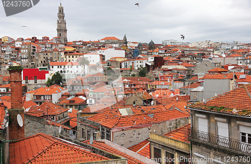 Image of Portugal. Porto. Aerial view 