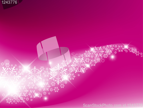 Image of Purple  Abstract Christmas background