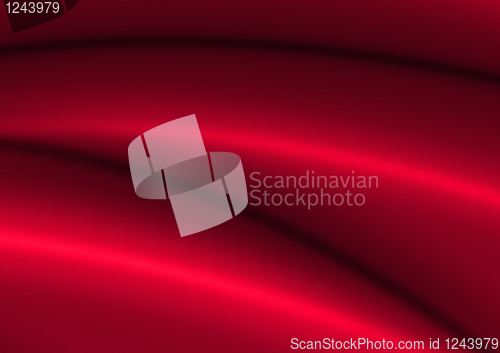 Image of Red Silky Abstract Background