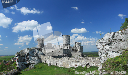 Image of Ogrodzieniec. Poland.