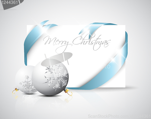 Image of Christmas card with place for your text