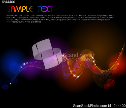Image of Background with colorful lights