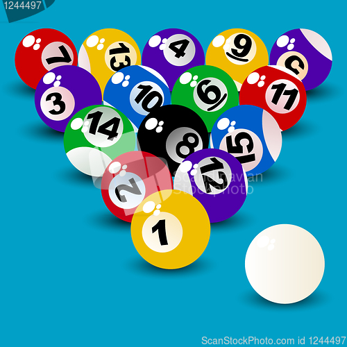 Image of Billiard Ball Set