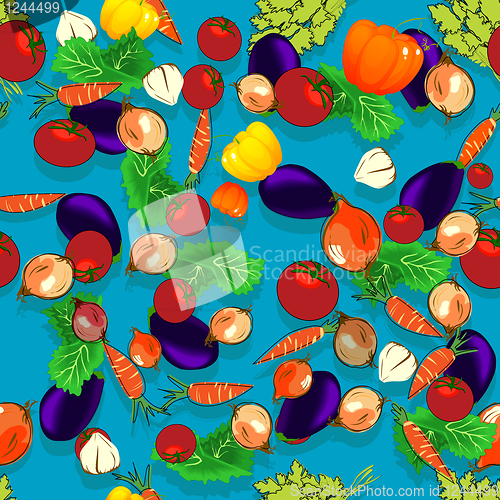 Image of Simple vegetables pattern