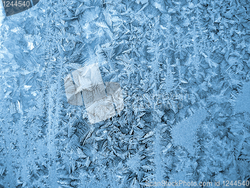 Image of frozen glass