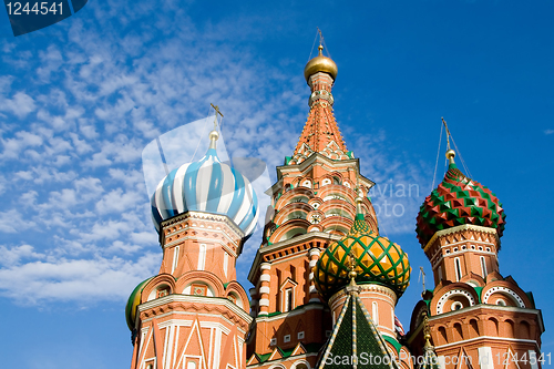 Image of st.Basil cathedral, Moscow, Russia