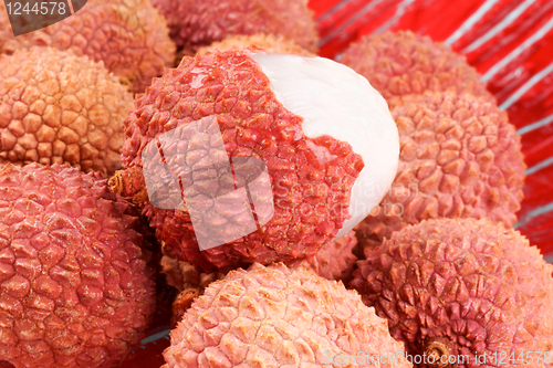 Image of Litchis or lychees