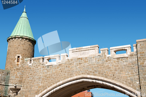 Image of Porte Saint Jean City Gate, Quebec City