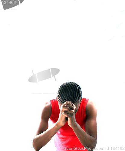 Image of Man praying