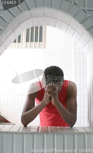 Image of Man praying