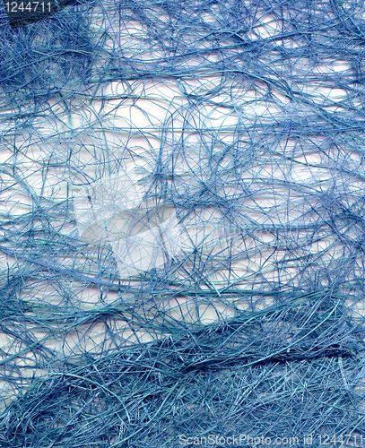 Image of Abstract color straw mesh