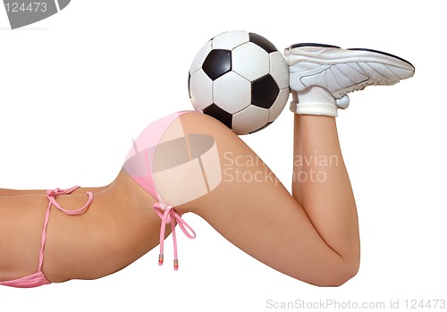 Image of Abstract soccer concept