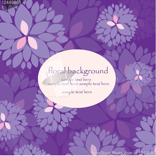 Image of floral background