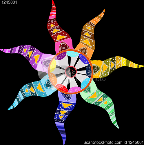 Image of Abstract creative sun