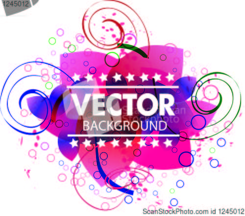 Image of Vector trendy background