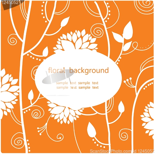 Image of floral background