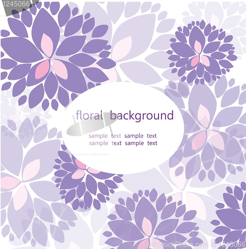 Image of floral background