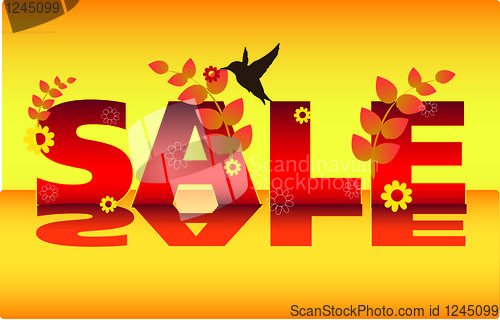 Image of Vector sale poster