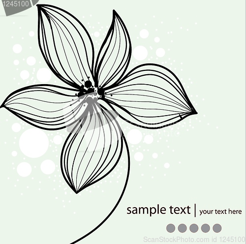 Image of floral background