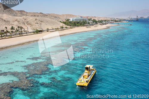 Image of Red sea coast and coral reef 