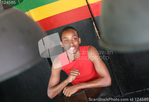 Image of Jamaican man smiling