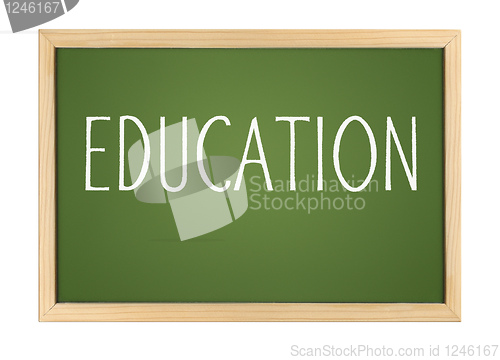Image of chalk board education