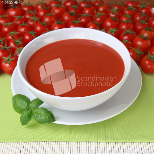 Image of Fresh tomato soup