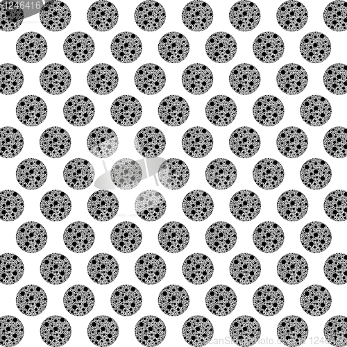 Image of Seamless polka dots pattern 