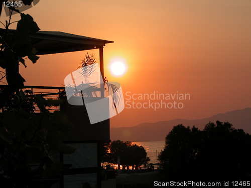 Image of Sunset in Crete