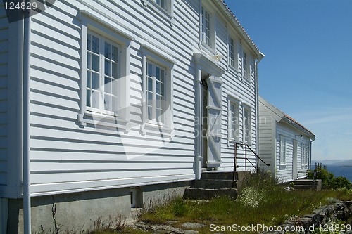 Image of Old traditional houses by the sea