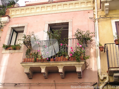 Image of Balcony in Taormina