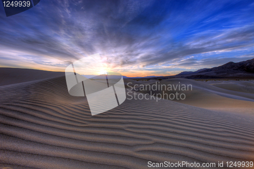 Image of Beautiful Landscape in Death Valley National Park, California