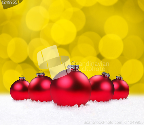 Image of Christmas Holiday Bauble Bulbs 