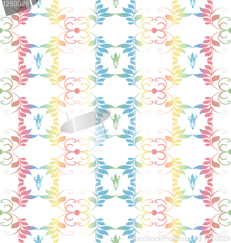 Image of Seamless floral pattern