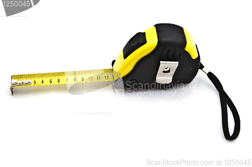 Image of Yellow tape measure 