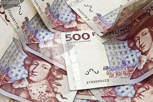 Image of Swedish currency 