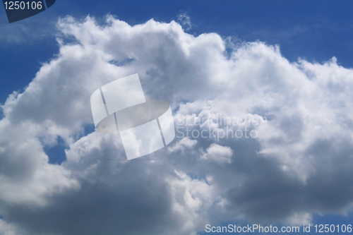 Image of Fluffy clouds