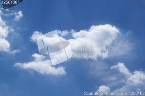 Image of Fluffy clouds