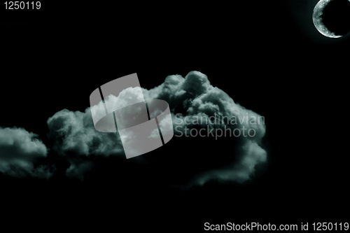 Image of night clouds