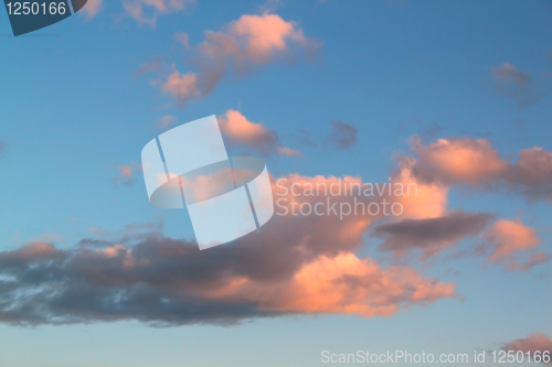 Image of Clouds at sunset