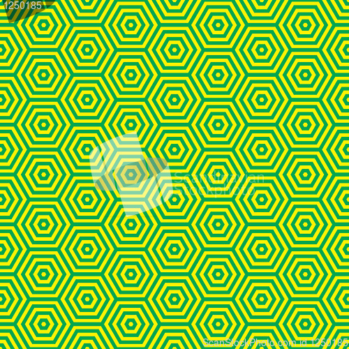 Image of Retro seventies green pattern